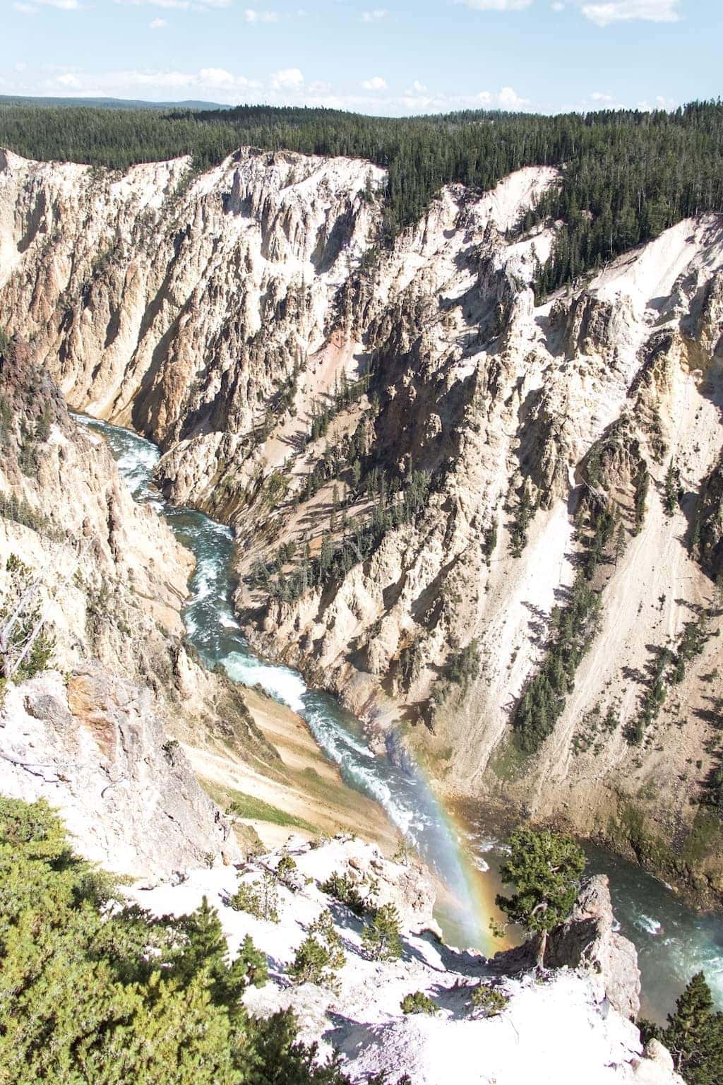 Attractions in Yellowstone: Grand Canyon of the Yellowstone