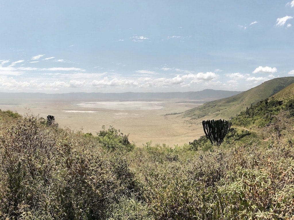 View of Ngorongoro Conservation Area