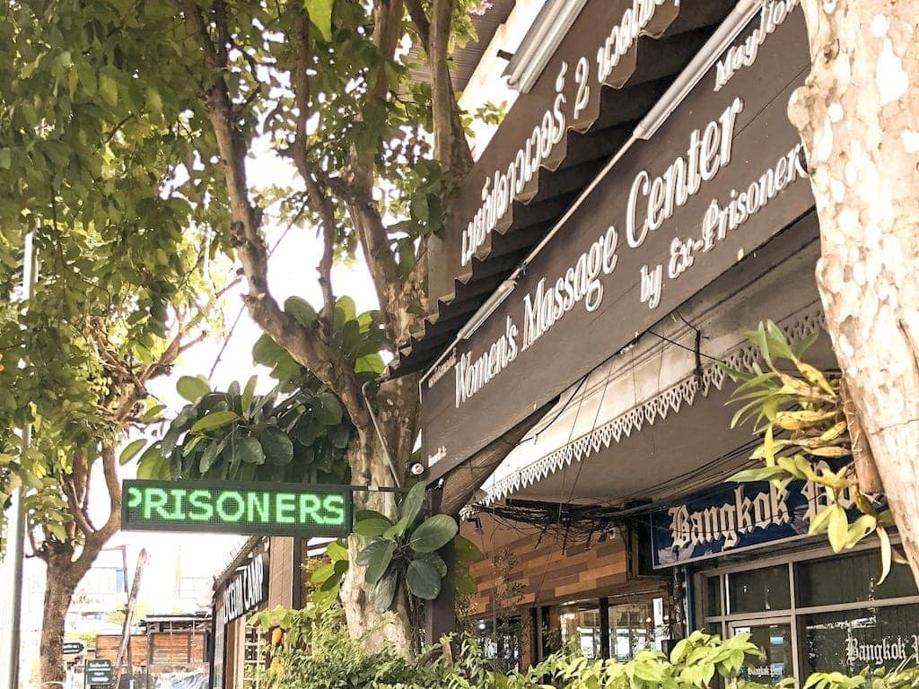 Massage by ex-prisoners in Chiang Mai