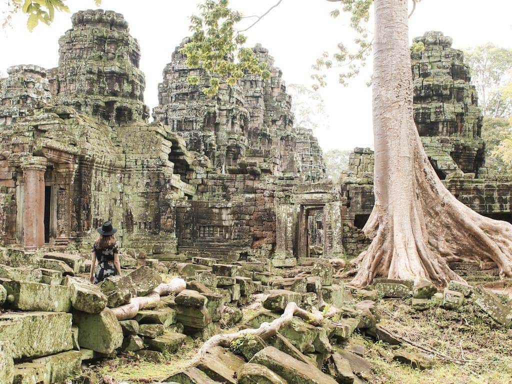 The ruins of Banteay Kdei near Siem Reap, Cambodia