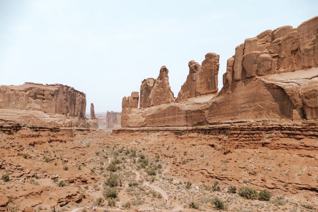 Things to See in Arches National Park: Park Avenue