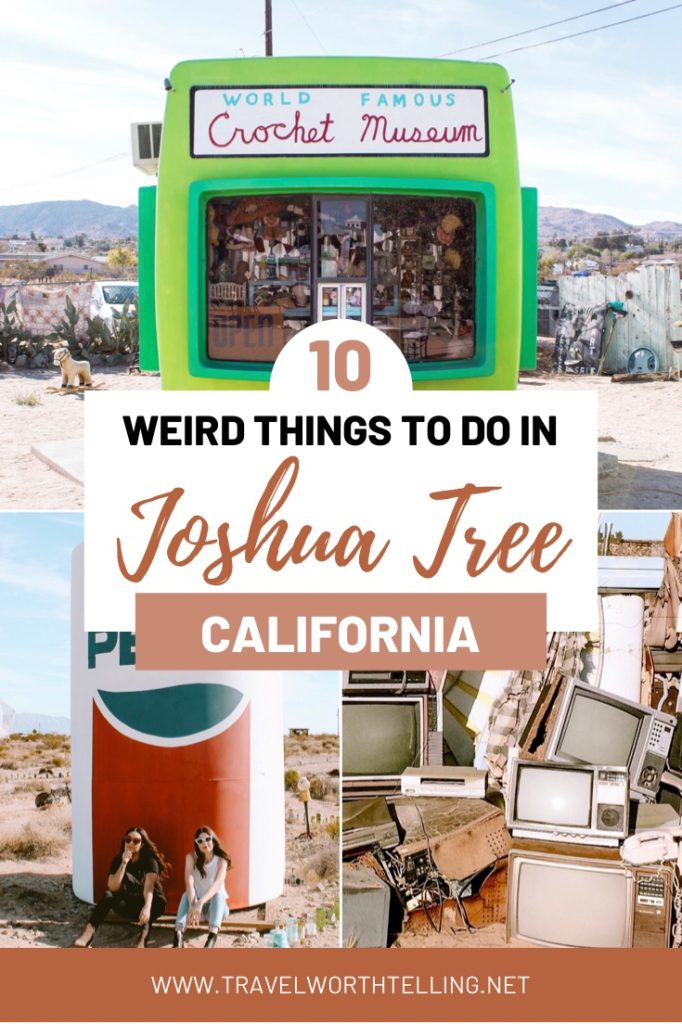 Planning a California desert road trip? You won't want to miss these fun Joshua Tree stops. Discover unique things to do in Joshua Tree. Includes the Glass Outhouse Gallery, Pioneertown, Beauty Bubble Museum, and more.