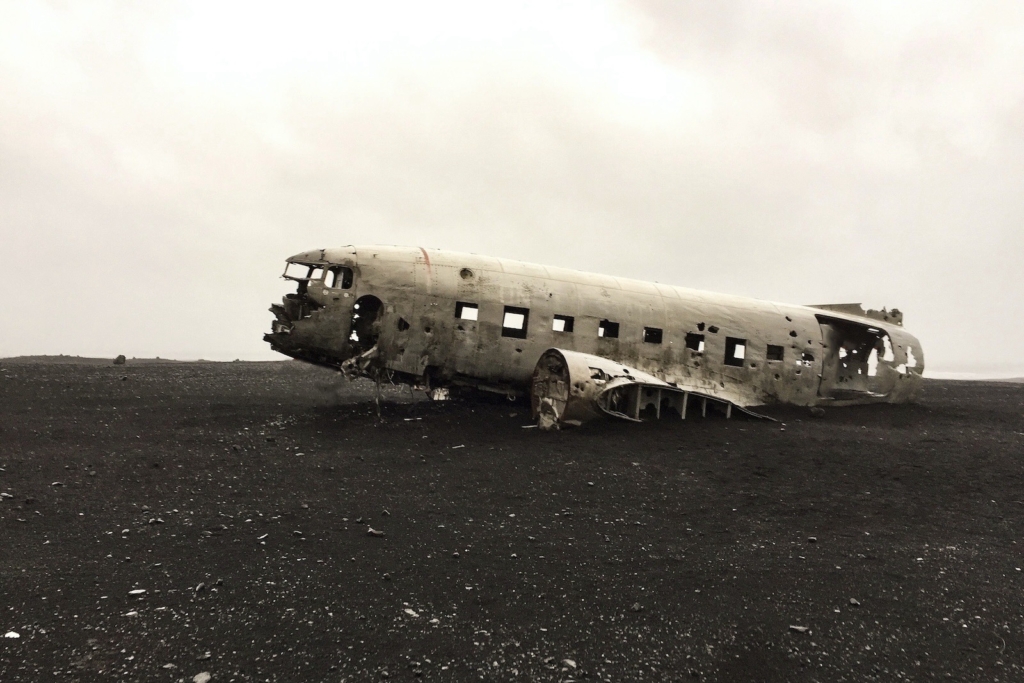Solheimasandur plane crash site