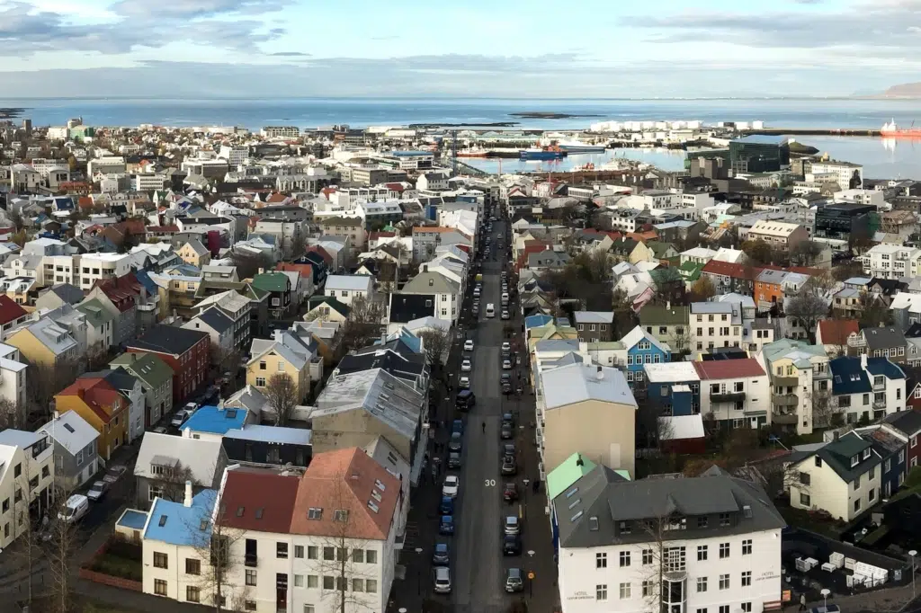 View of Reykjavik, Iceland