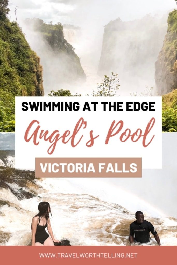 Looking for you next adventure? Visit Angel's Pool at Victoria Falls. The natural rock pool sits at the top of the world's largest waterfall. Discover how to visit Livingstone Island and and even go for a swim in Angel's Pool.