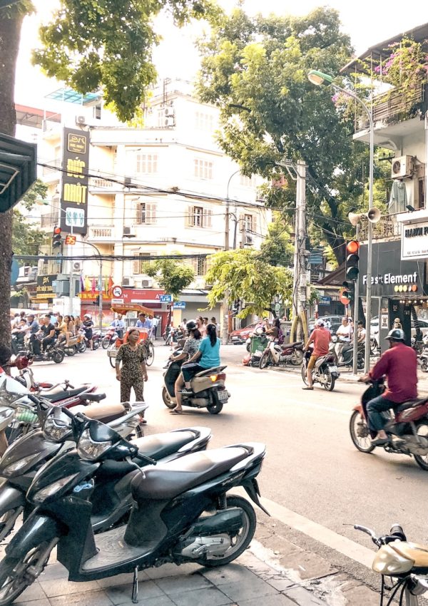 Things to do in Hanoi, Vietnam: Motor bikes and Hanoi traffic