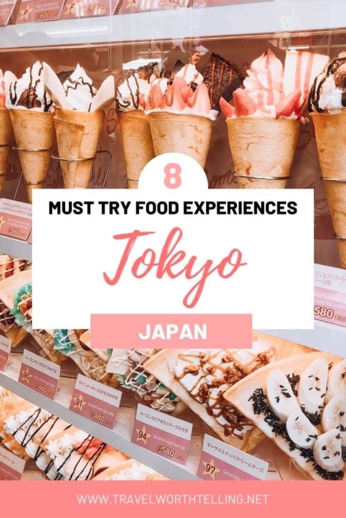 Planning a trip to Japan? You won't want to miss these top picks for must eat food in Tokyo. Includes crepes, sushi, and more.