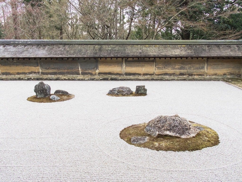 Kyoto travel guide- The Zen rock garden of Ryoan-ji in Kyoto