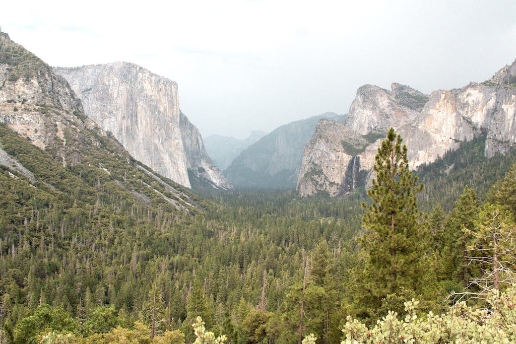 Yosemite 3 Day Itinerary: Tunnel View