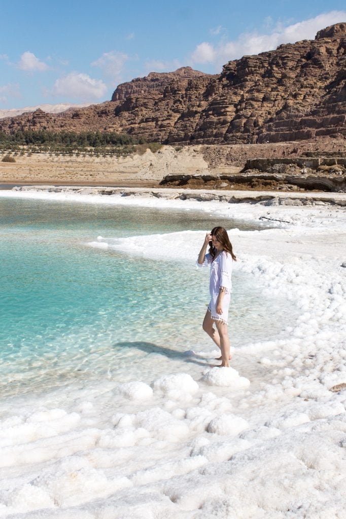 Jordan Itinerary: Dead Sea Salt formations