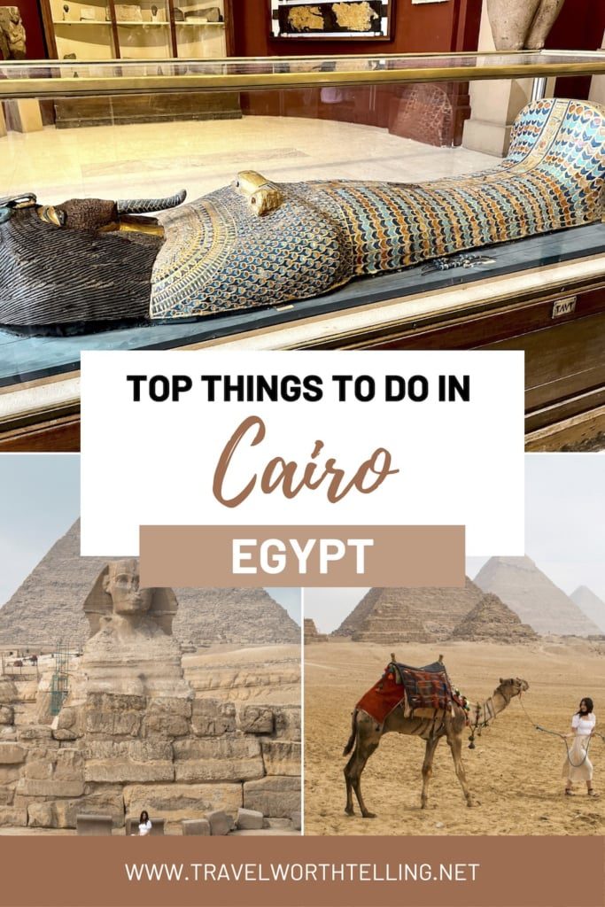 Planning a trip to Egypt? You won't want to miss these must see places in Cairo. Includes the Great Pyramid, Saqqara, the Egyptian Museum and more.