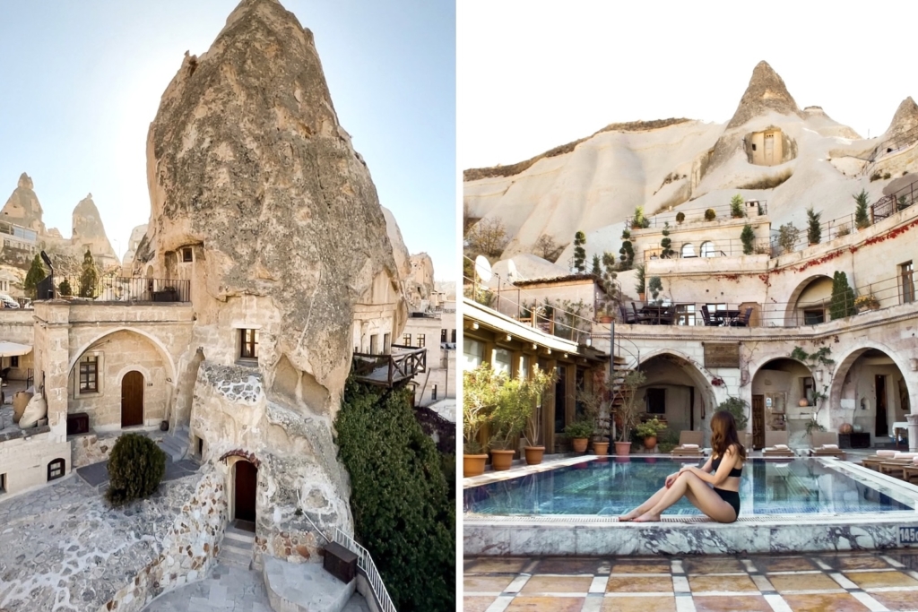 Cave hotels in Cappadocia
