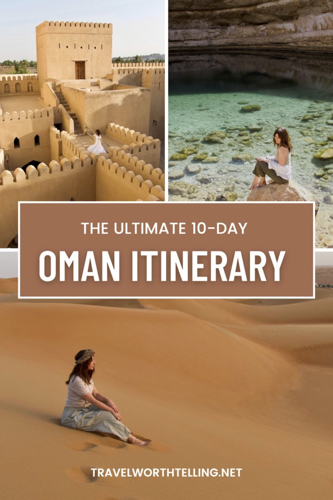 Planning an Oman road trip? You won't want to miss the Daymaniyat Islands, Nizwa Fort, or Wadi Shab. Find the best things to do in this 10-day Oman itinerary.
