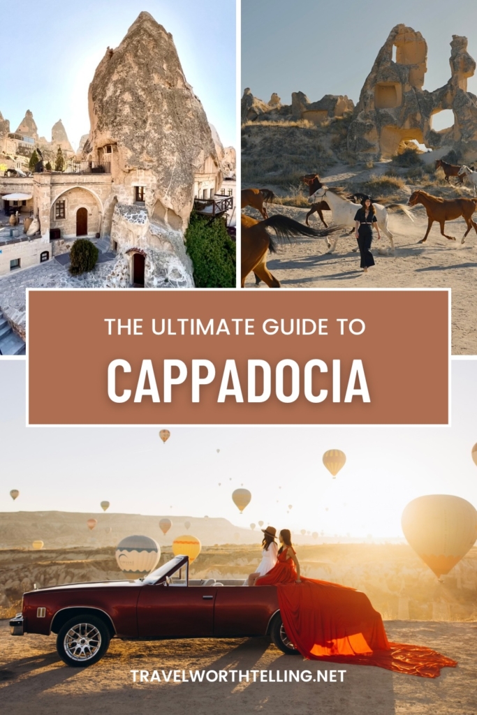 Planning a trip to Cappadocia, Turkey? This ultimate guide to Cappadocia includes the best restaurants, the best cave hotels, hot air balloon rides, and underground cities.