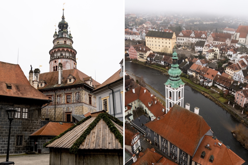 Cesky Krumlov: Cesky Krumlov Castle Tower