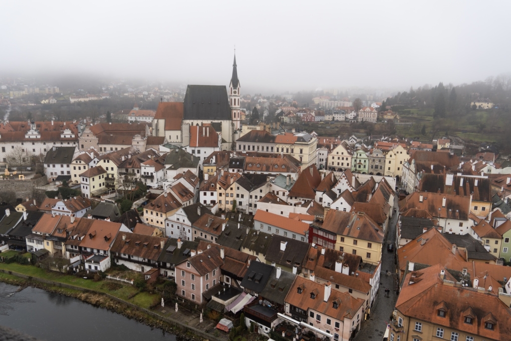 Cesky Krumlov Guide: Castle Tower View
